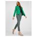 Elegantné nohavice pre ženy ORSAY - zelená, čierna