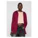 Women's Sweat Parka Burgundy