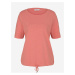 Ružové dámske tričko Tom Tailor Denim