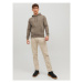 Jack&Jones Mikina 12208157 Hnedá Relaxed Fit