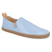 Barefoot dámske espadrilky Pegres - BF82 01 slip-on modré