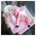 Čepice a šála dětské model 16702229 Light Pink OS - Art of polo