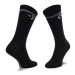 Converse Súprava 2 párov vysokých pánskych ponožiek E1025B-2010 r.39-42 Čierna