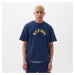 Šortky GAP Shortsleeve Crew Neck Top Pangea Blue