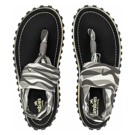 Gumbies Dámske sandále Gumbies Slingback - Čierna / maskáčová