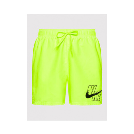 Nike Plavecké šortky Logo Lap 5 NESSA566 Žltá Standard Fit