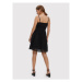 Vero Moda Letné šaty Honey 10220925 Čierna Regular Fit
