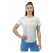 Nebbia FIT Activewear Functional T-shirt with Short Sleeves White Fitness tričko