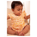 Tričko pre bábätko Coccodrillo oranžová farba