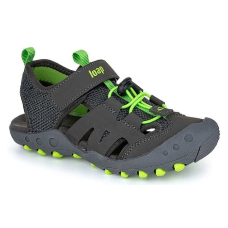 Sandále Loap CERMINA Čierne/Zelené