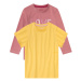 lupilu® Detské dievčenské tričká, 2 ks, s bavlnou (ružová/žltá)