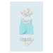 Dvojdielne plavky pre bábätká Mayoral Newborn tyrkysová farba
