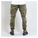 Kalhoty Urban Classics Camo Cargo Jogging Pants Camo Green