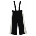 Trendyol Black Color Block Strap Girl Knitted Thin Sweatpants