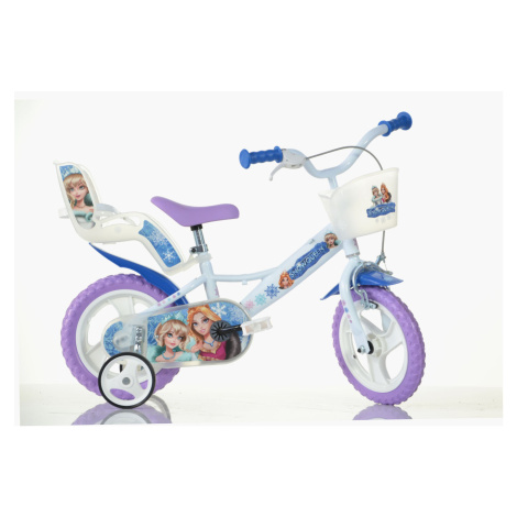 Detský bicykel Dino Bikes 124GLN SNOW QUEEN 12" dievčenské