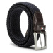 Tommy Hilfiger Pánsky opasok New Adan Belt 3.5 AM0AM02801 85 Tmavomodrá