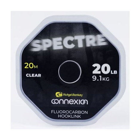 Ridgemonkey fluorocarbon connexion spectre fluorocarbon hooklink 20 m - 15 lb