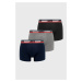 Boxerky Levi's 37149.0544-blackgreym, pánske, čierna farba