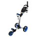 Axglo TriLite Grey/Blue Manuálny golfový vozík