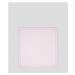 Šatka Karl Lagerfeld K/Monogram Pleated Scarf Orchid Pink