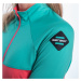 SENSOR COOLMAX THERMO dámska mikina zips koral/sea green