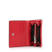 Peňaženka Karl Lagerfeld K/Ikonik 2.0 Leather Sm Fl Wlt Červená