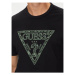 Guess Tričko M4YI26 K8FQ4 Čierna Regular Fit