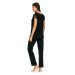 Dámské pyžamo model 16257575 černá 42/XL - Lorin