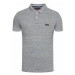 Superdry Polokošeľa Classic Pique M1110031A Sivá Regular Fit