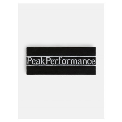 Čelenka Peak Performance Pow Headband Čierna