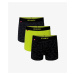 3-PACK Men's boxers ATLANTIC - graphite, lime, black