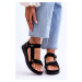 Big Star Suede Velcro Sandals Black