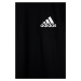 Detské tričko adidas Performance HD4347 čierna farba