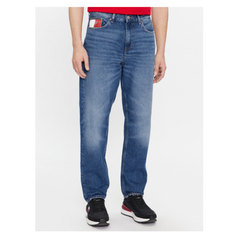 Tommy Jeans Džínsy Isaac Rlxd Tapered Ah6037 DM0DM18224 Tmavomodrá Relaxed Fit Tommy Hilfiger