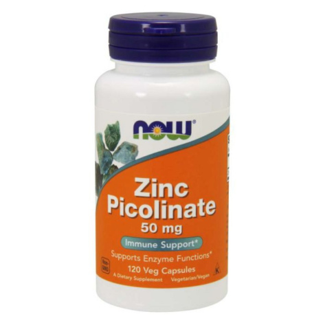NOW Foods Zinc Picolinate 50 mg Veg Capsules