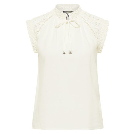 DreiMaster Vintage Blúzka  biela ako vlna