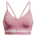 Podprsenka Under Armour Seamless Low Long Bra Pink Elixir