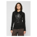 Women's One Line Fruit Hoody Black