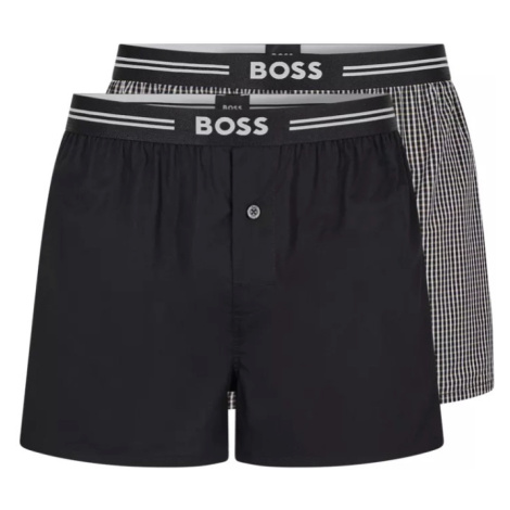 Pánske šortky BOSS 50479274 černá Hugo Boss