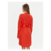 Tommy Hilfiger Košeľové šaty WW0WW40245 Červená Regular Fit