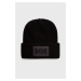 Čiapka Helly Hansen HH BOX BEANIE čierna farba, z hrubej pleteniny, 53648