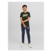 Jack&Jones Junior Teplákové nohavice 12237403 Tmavomodrá Slim Fit