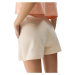 Dámske teplákové kraťasy 4F SHORTS CAS-4FWSS24TSHOF350-12S-CREME