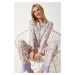 Happiness İstanbul Women's Light Pink Patterned Shirt-Pants Knitted Pajama Set