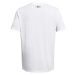 Tričko Under Armour Sportstyle Logo Update Ss White 100