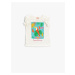 Koton Ruffled Sleeves T-Shirt T-Shirt with Parrot Print Embroidered Cotton