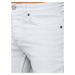 Biele pánske džínsy