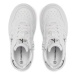 Calvin Klein Jeans Sneakersy Low Cut Lace-Up Sneaker V3A9-80471-1439 Biela