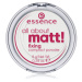 Essence All About Matt! transparentný kompaktný púder