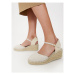 Gant Espadrilky Luliza Espandrille 28568614 Béžová